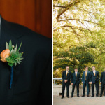 groomsmen portraits at UT